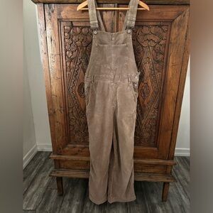 Free people corduroy overalls